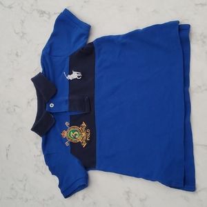 👑🐎 RALPH LAUREN Blue Polo Shirt